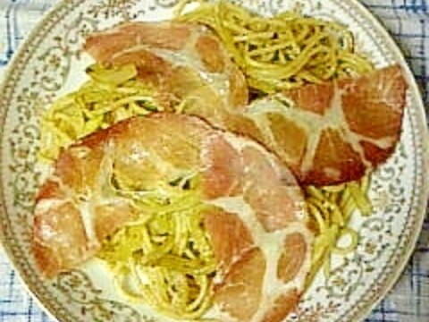 ☆生ハムジェノベーゼパスタ☆